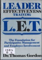 Leader Effectiveness Training Book